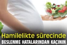 Hamilelikte Beslenme Hatalarından Kaçınma Yöntemleri