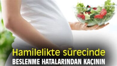 Hamilelikte Beslenme Hatalarından Kaçınma Yöntemleri